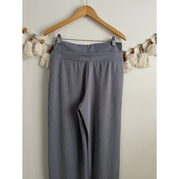 Athleta Seasoft Wide Leg Pant Coastline Blue Travel Packable Commute Comfort NWT - Picture 6 of 9
